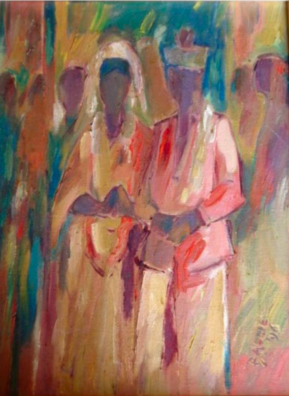 "Bride and Groom" (Alexis Ballie) (1996)