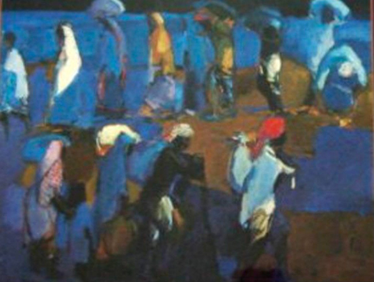 "Arrival - Postcard" (Isaiah James Boodhoo) (1996) (Print)