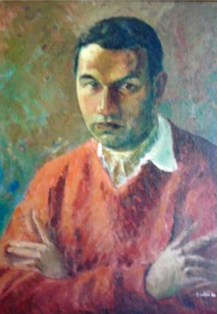 "Self Portrait" (Isaiah James Boodhoo) (1960)