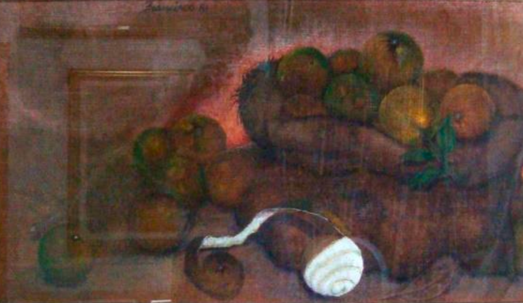 "Oranges - Still Life" (Francisco Cabral) (1981)