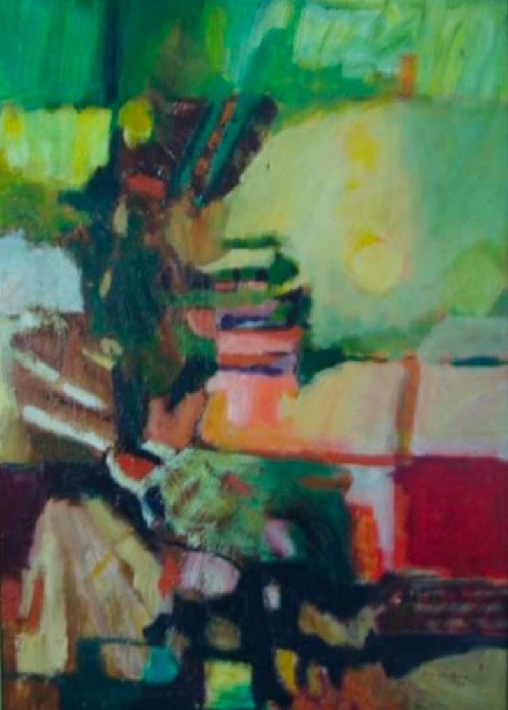 "Abstract" (Ken Critchlow) (1974)